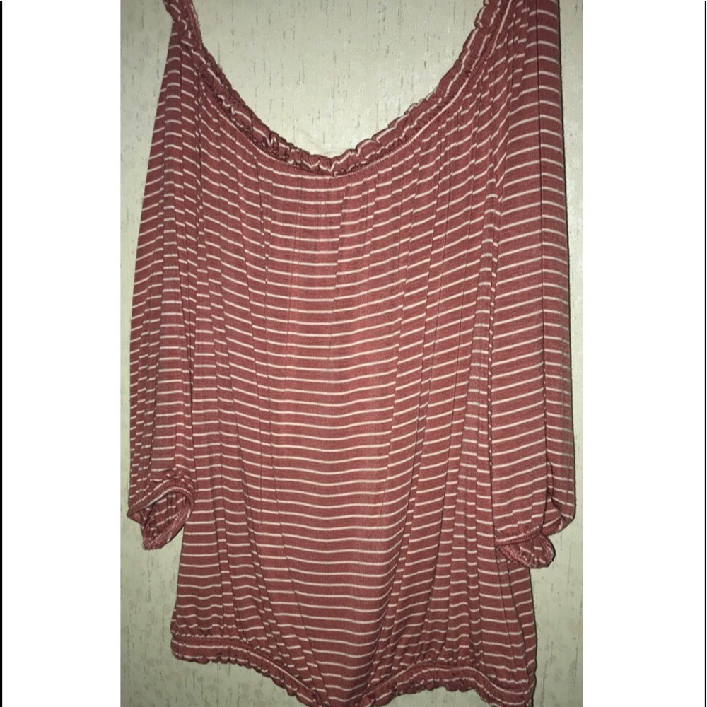 Off the shoulder shirt
